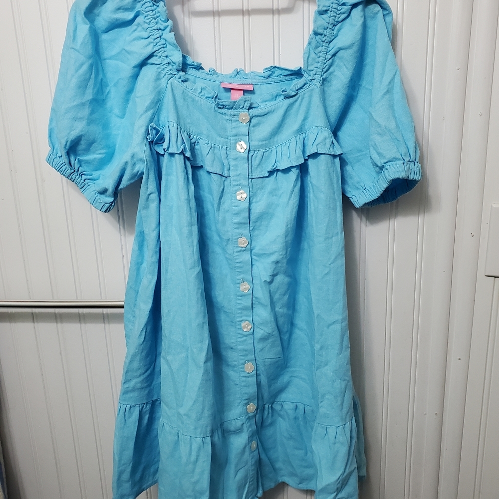 MOVING SALE MOST GO NWT Stoney Clover Lane × Target Blue Mini dress